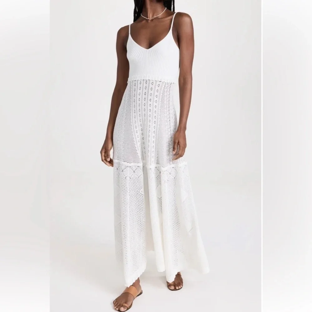 NWT ba&sh Wendy Knit Maxi Dress